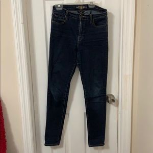 LuckyBrand Olivia Skinny 4/27 Ankle Mid-Rise Jean